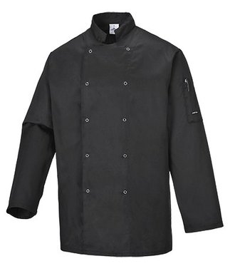 C833 - Suffolk Chefs Jacket - Black - R