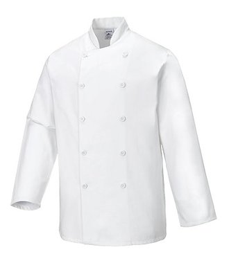 C836 - Sussex Chefs Jacket - White - R