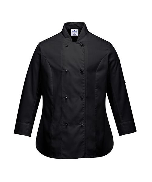 Portwest C837 - Veste cuisine Femme Rachel - Black - R