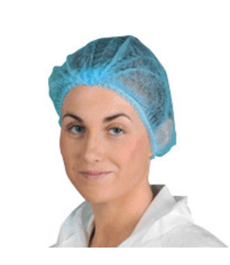 D100 - PP Disposable Mob Cap - Blue - U