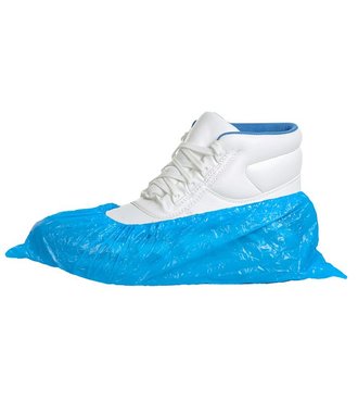 D340 - Wegwerp PE-Overschoenen - Blue - U