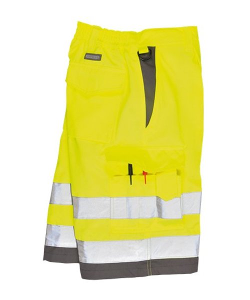 Portwest E043 - Bermuda HiVis Poly-coton - YeGrey - Y