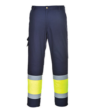 E049 - Hi-Vis Tweekleuren combat broek - YeNa - R