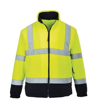 F301 - Polaire HiVis Bicolore - YeNa - R