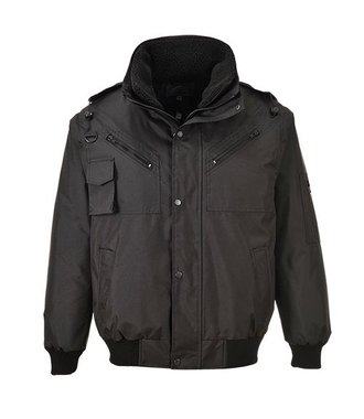 F465 - 3-in-1 Pilotenjacke - Black - R