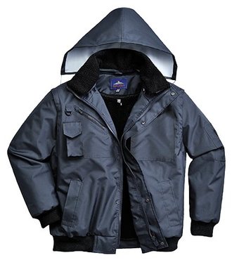 F465 - 3-in-1 Bomber Jacket - Navy - R