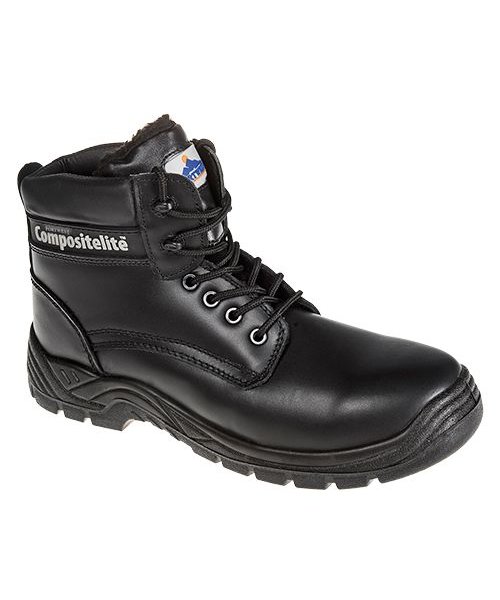 Portwest FC12 - Portwest Compositelite Fur Lined Thor Boot S3 CI - Black - R