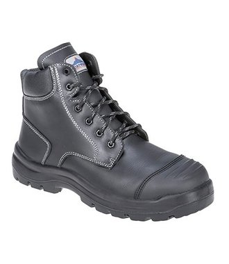 FD10 - Clyde Sicherheitsstiefel S3 HRO CI HI FO - Black - R