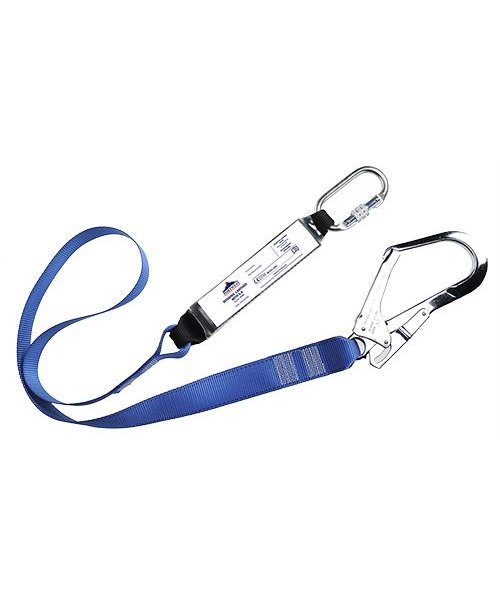 Portwest FP50 - Webbing Lanyard With Shock Absorber - Royal - R