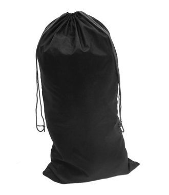 FP99 - Nylon tas met aansnoerkoord - Black - R