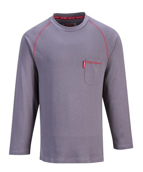 Portwest FR01 - Bizflame Crew Neck - Grey - R