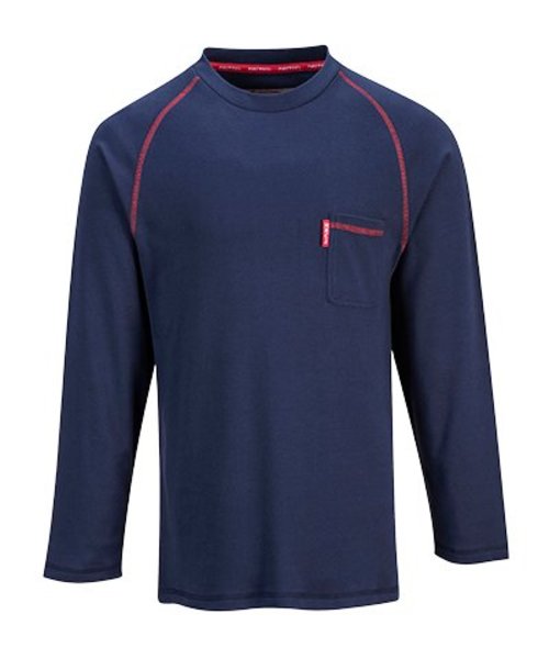 Portwest FR01 - Bizflame Rundhals-Shirt - Navy - R