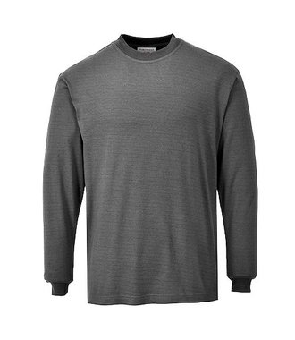 FR11 - T-Shirt manches longues Flamme résistant et antistatique - Grey - R