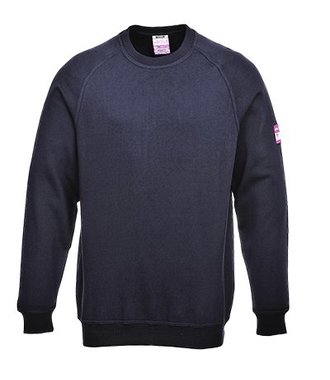 FR12 - sweet shirt retardateur de flamme & Antistatique Sweat-shirt manches longues - Navy - R