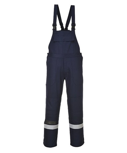 Portwest FR27 - Bizflame Plus Latzhose - Navy - R