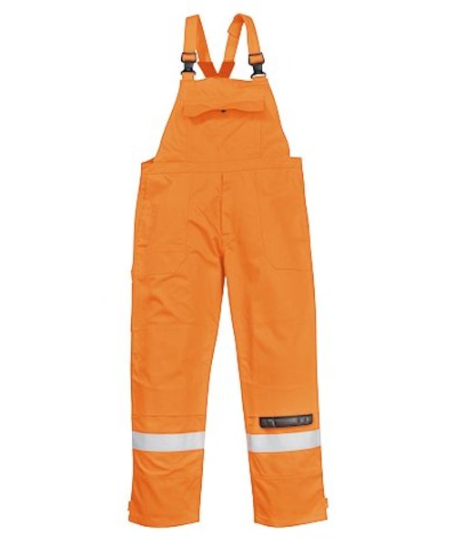 Portwest FR27 - Bizflame Plus Bib and Brace - Orange - R