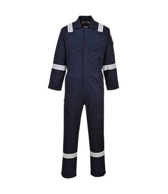 FR28 - Lichtgewicht Vlamvertragende Antistatische Overall 280gr - Navy - R