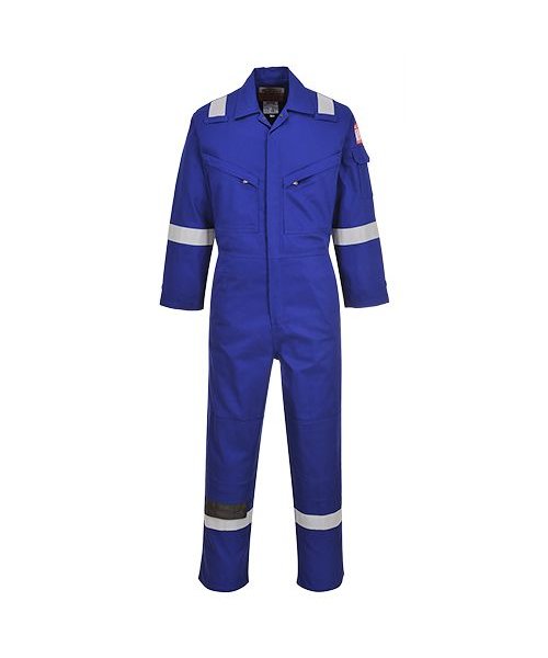 Portwest FR28 - Flame Resistant Light Weight Anti-Static Coverall 280g - Royal - R