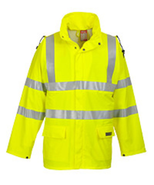 Portwest FR41 - Veste de pluie HiVis FR Sealtex - Yellow - R