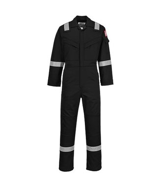 FR50 - Flammhemmender Antistatik Overall 350gm - Black - R