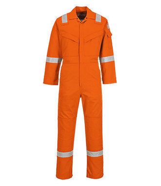 FR50 - Flammhemmender Antistatik Overall 350gm - Orange - R