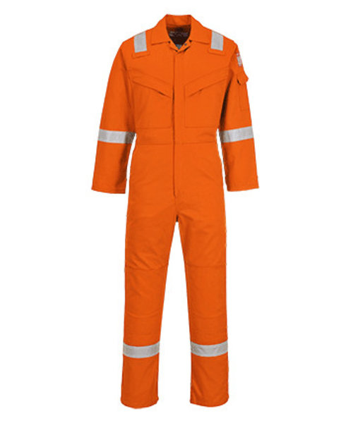 Portwest FR50 - Flame Resistant Anti-Static Coverall 350g - Orange - R