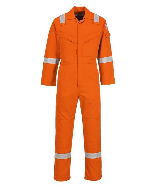 Portwest FR50 - Flame Resistant Anti-Static Coverall 350g - OrangT - T