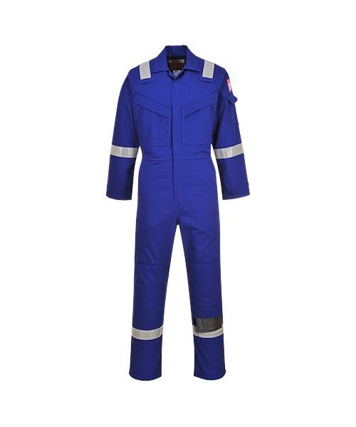 Portwest FR50 - Flammhemmender Antistatik Overall 350gm - Royal - R