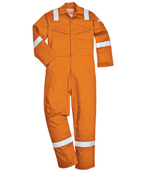 Portwest FR52 - Padded Winter Anti-Static Coverall - Orange - R