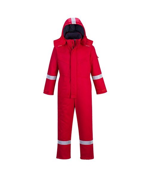 Portwest FR53 - FR Anti-Static Winter Coverall - Red - R