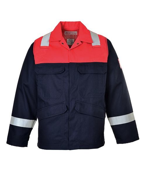 Portwest FR55 - Bizflame Plus Jacke - Navy - R