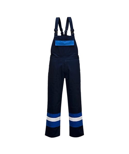 Portwest FR57 - Bizflame Plus Bib and Brace - NavRoy - R