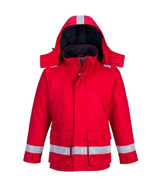 FR59 - Flammhemmende Antistatik Winterjacke - Red - R