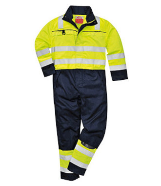 Portwest Combinaison Euro Travail, Bleu Marin, S : : Mode