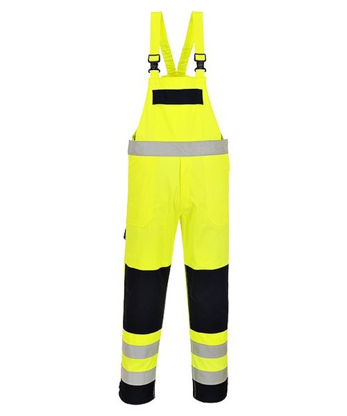 Portwest FR63 - Cotte à bretelle Hivis multirisques - YeNa - R