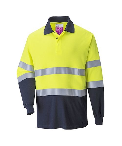 Portwest FR74 - Flammhemmendes antistatisches Poloshirt - YeNa - R