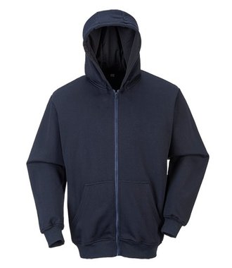 FR81 - FR Sweatshirt met rits en capuchon - Navy - R