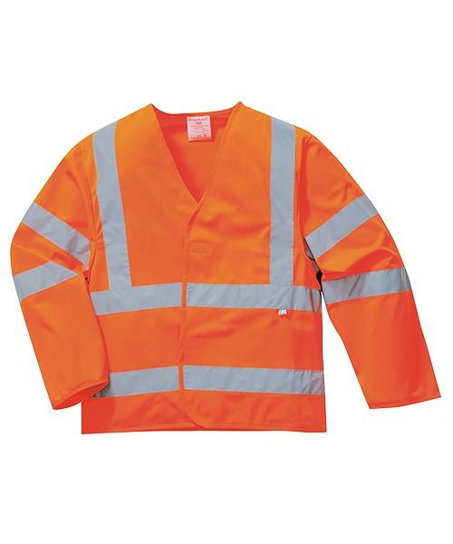 Portwest FR85 - Veste anti-statique Hi-Vis - Résistante à la flamme - Orange - R