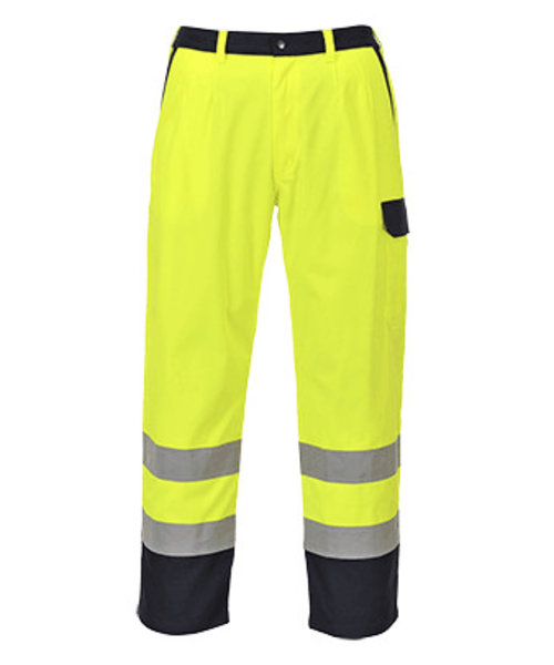 Portwest FR92 - Bizflame Warnschutz Pro Hose - Yellow - R