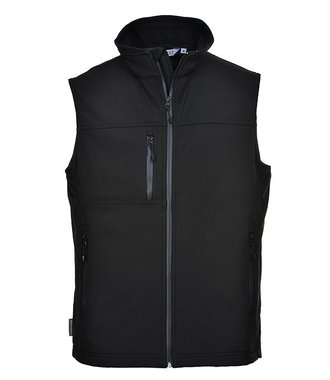 TK51 - Bodywarmer Softshell (3L) - Black - R