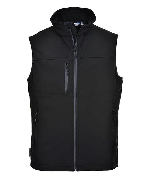 Portwest TK51 - Bodywarmer Softshell (3L) - Black - R