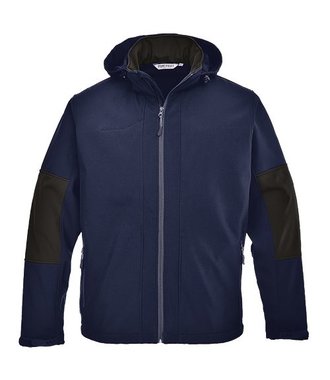 TK53 - Softshell avec capuche (3 couches) - Navy - R