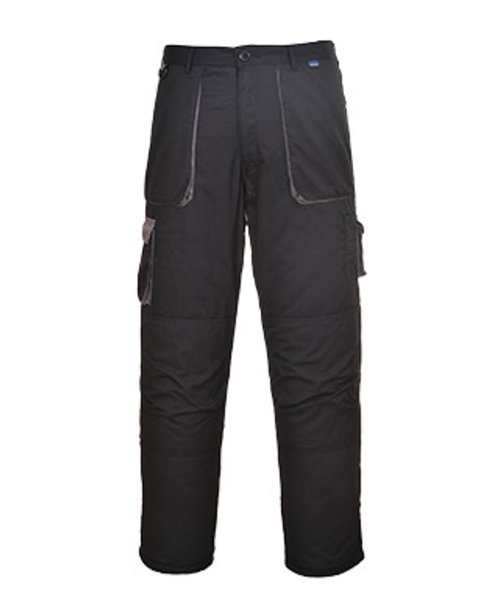 Portwest TX11 - Portwest Texo Contrast Trouser - Black - R