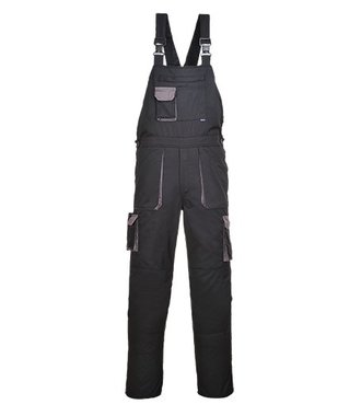 TX12 - Portwest Texo Contrast Amerikaanse Overall - Black - R