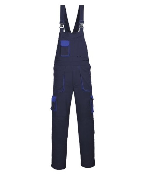 Portwest TX12 - Portwest Texo Contrast Bib & Brace - Navy - R