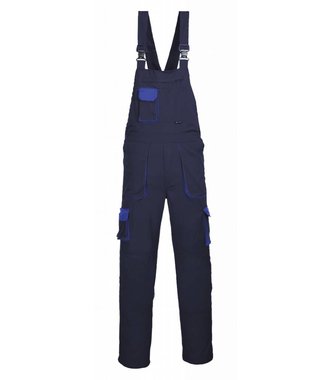 TX12 - Portwest Texo Kontrast Latzhose - Navy T - T