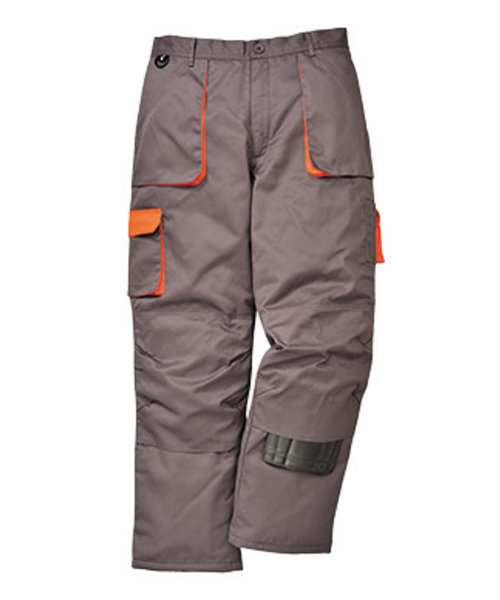 Portwest TX16 - Pantalon Portwest Texo Contrasté matelassé - Grey - R