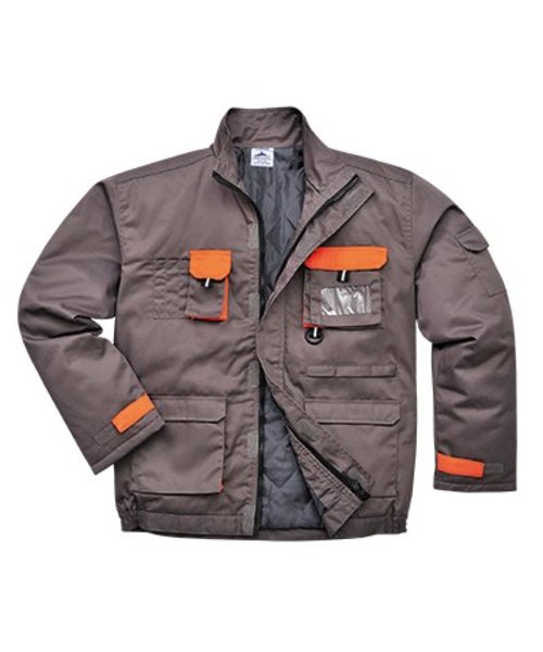 Portwest TX18 - Blouson Portwest Texo Contrast Matelassé - Grey - R