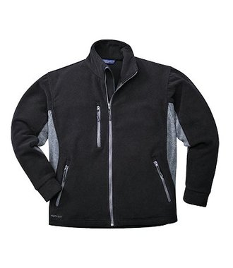 TX40 - Portwest Texo Heavy 2 Tone Fleece - Black - R