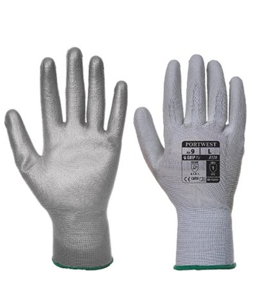 Portwest VA120 - Vending PU Palm Glove - GreyGrey - R
